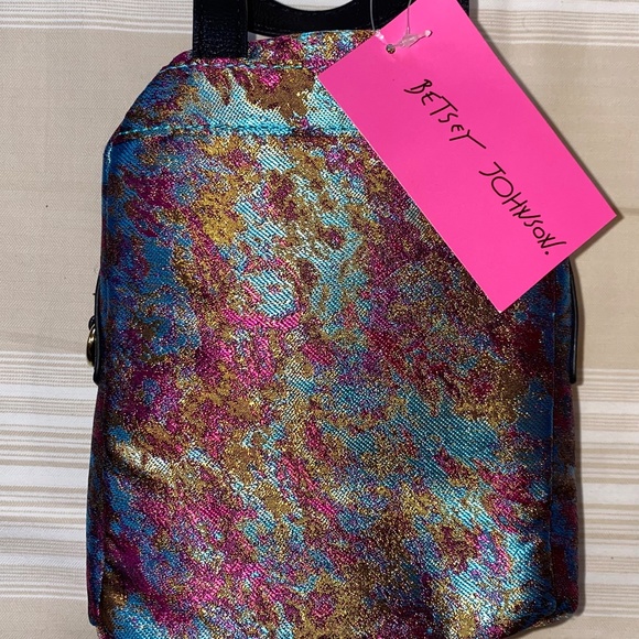 Betsey Johnson Mini Backpack Purse Cross Body Bag NEW NWT Embellished DragonFly - Picture 3 of 11